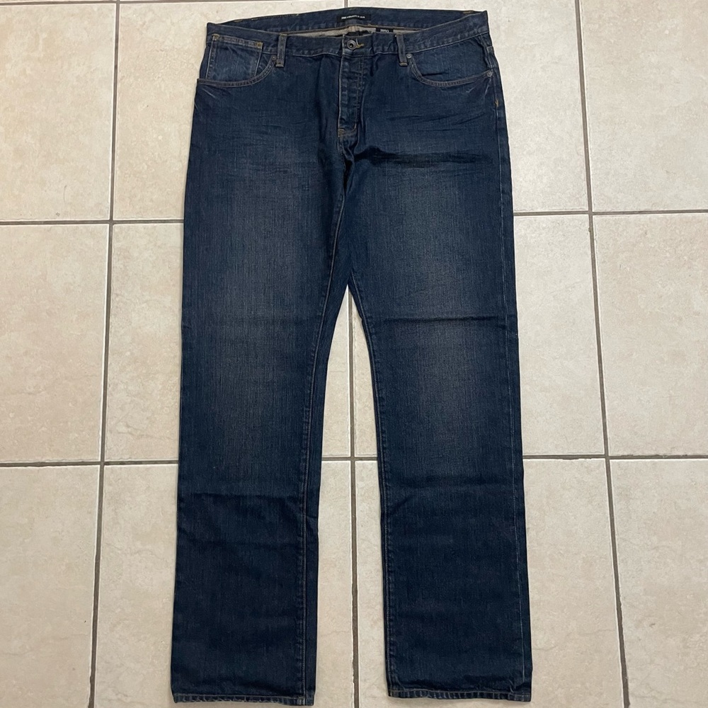 John Varvatos Bowery Fit Blue Denim Jeans Size 38/34